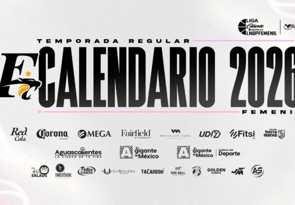 Calendario Panteras Femenil