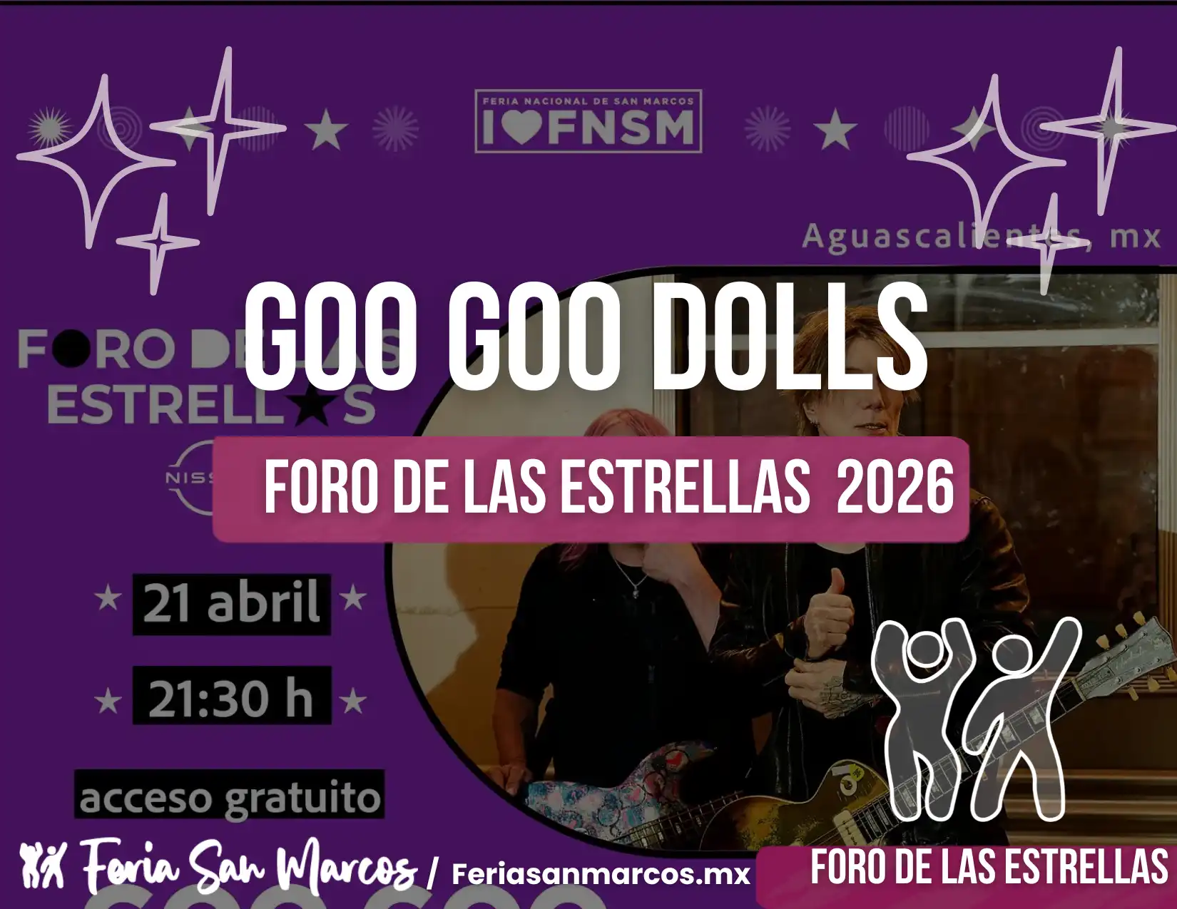 Goo Goo Dolls en la FNSM 2026
