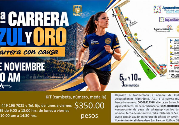 Carrera Azul y Oro